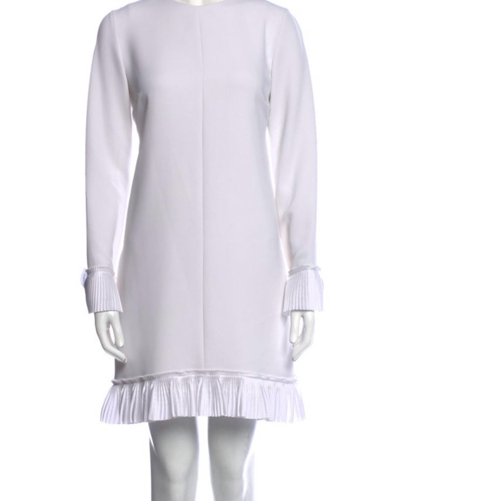 Victoria Beckham White Mini Dress